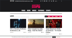 Desktop Screenshot of contentdope.com